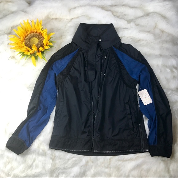 Free People - Juno Moto Layering Jacket Black blue - Picture 3 of 8